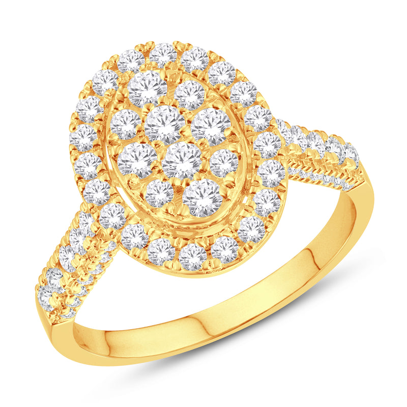 Yellow Gold Diamond Ring