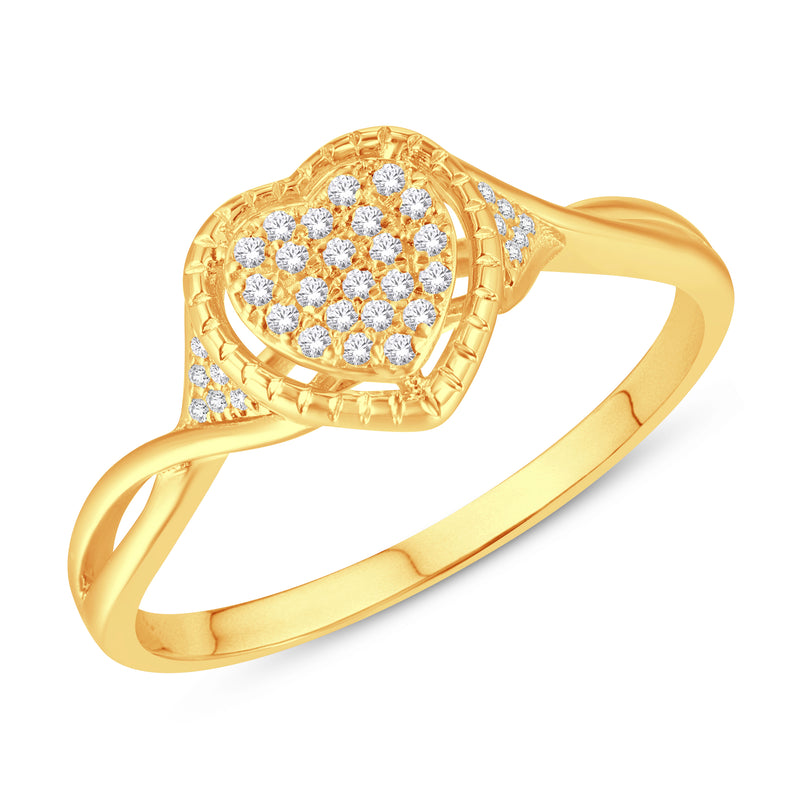 Yellow Gold Diamond Ring