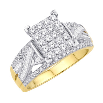 Yellow Gold Diamond Ring