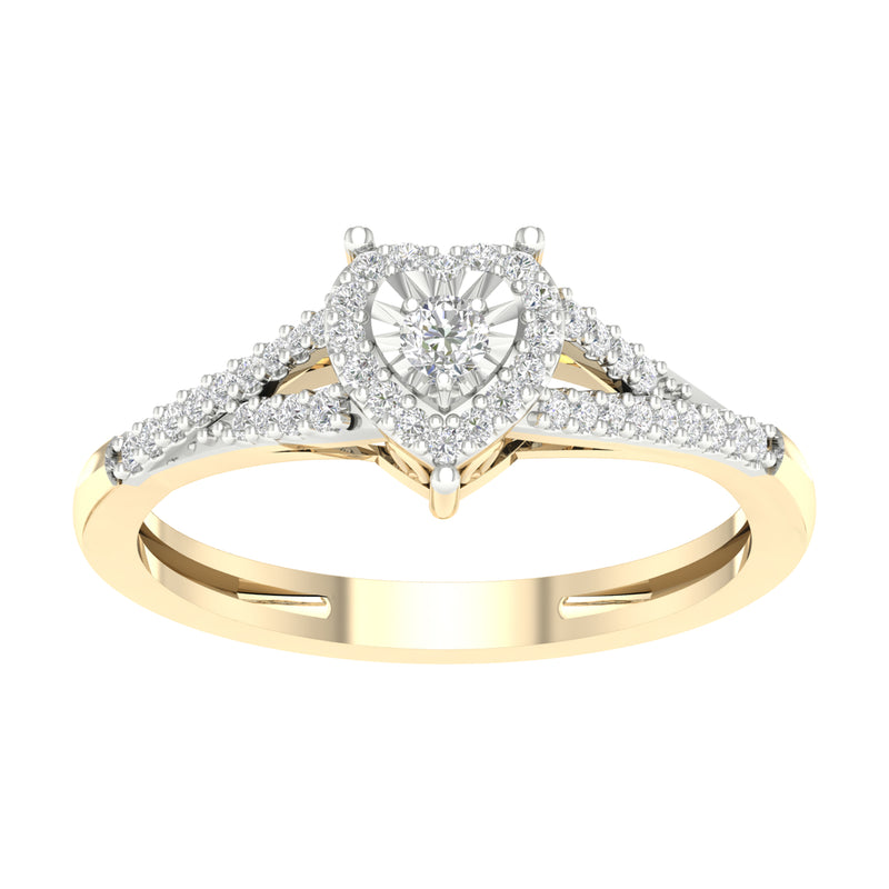 Yellow Gold Diamond Ring