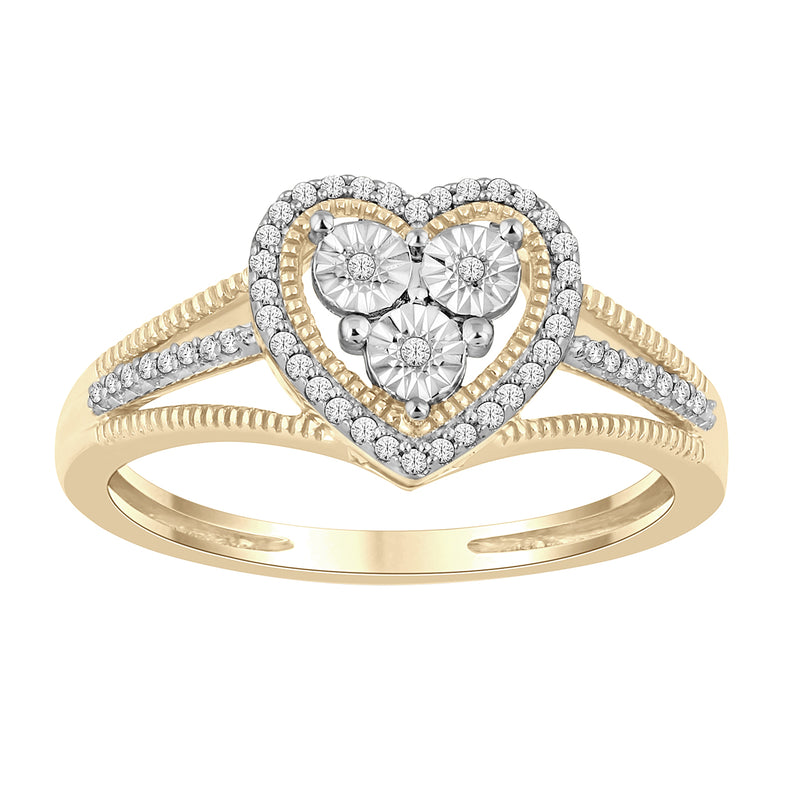 Yellow Gold Diamond Ring