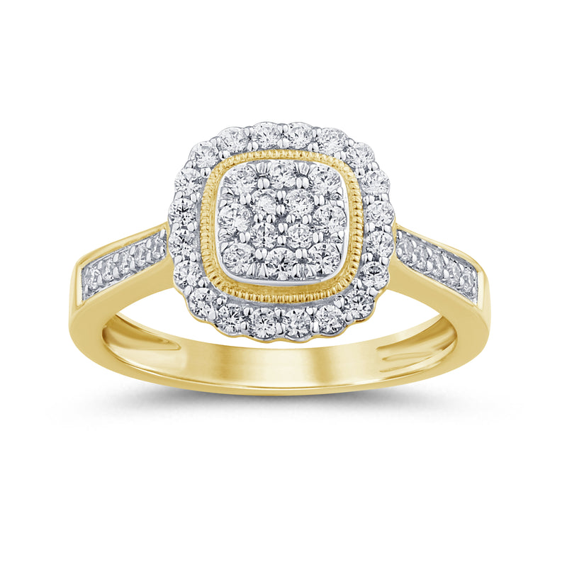 Yellow Gold Diamond Ring