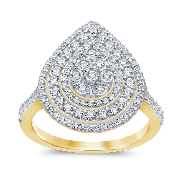 Yellow Gold Diamond Ring