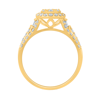 Yellow Gold Diamond Ring