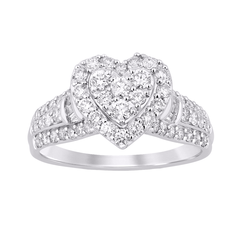 White Gold Diamond Ring