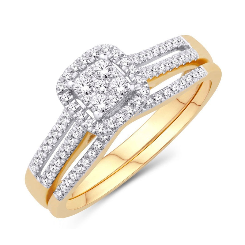 Yellow Gold Diamond Band Ring