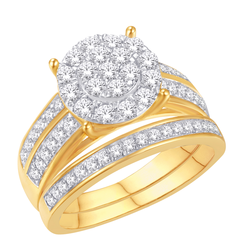 Yellow Gold Diamond Wedding Band Ring