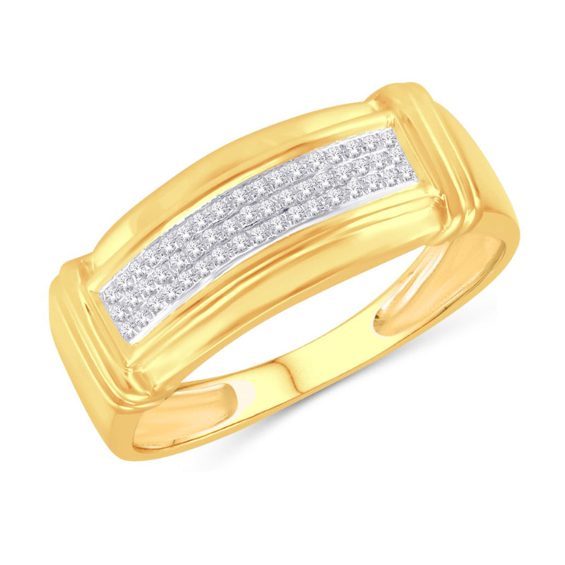 Yellow Gold Diamond Ring