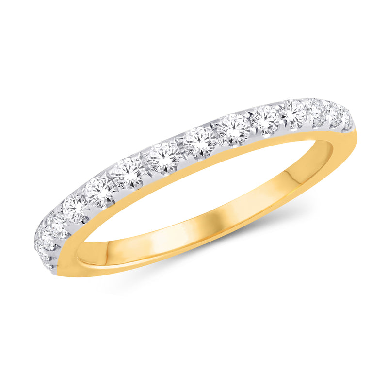 Yellow Gold Diamond Band Ring