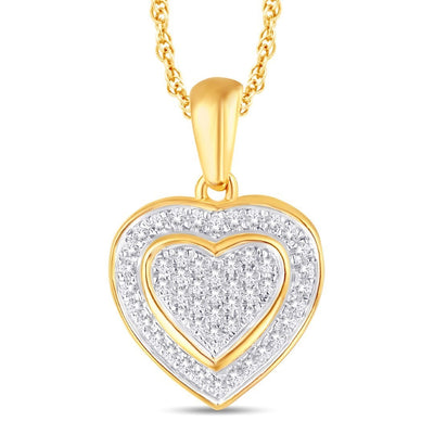 10k Yellow Gold "No Of Days" Charm Pendant - 365, 7, 24 Designs For Men & Women