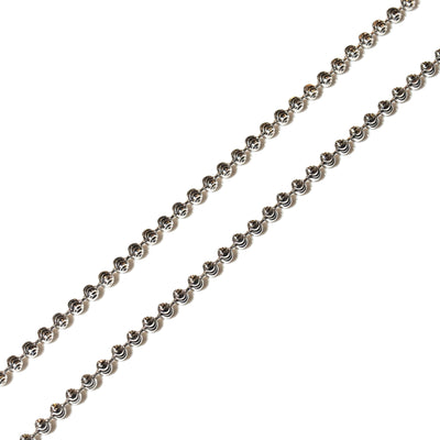 Mooncut White Chain