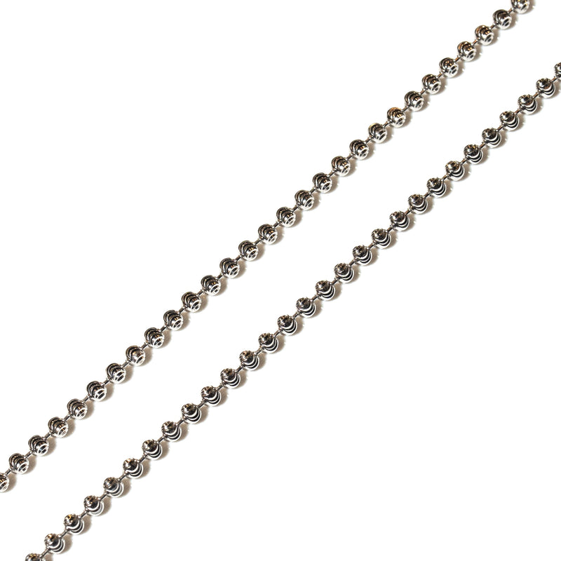 Mooncut White Chain